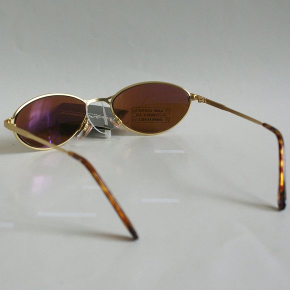 NWT True Vintage 90's lady's fashion small frame Coppermax lens tech Sunglasses - Picture 10 of 11
